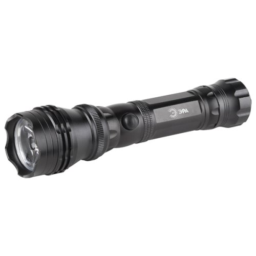 Фонарь ручной Эра HT3W 1х3W LED 3хAAA Алюминий/черный картинка 