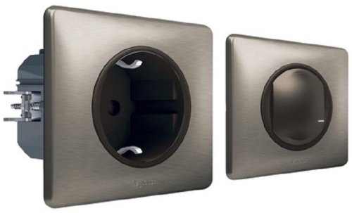 Комплект умного дома управления электроприборами Valena Celiane Netatmo графит Комплект умного дома управления электроприборами Valena Celiane Netatmo графит