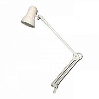 Светильник настольный Бета ЛОН 220В Е27 40Вт Белый/струбцина картинка 