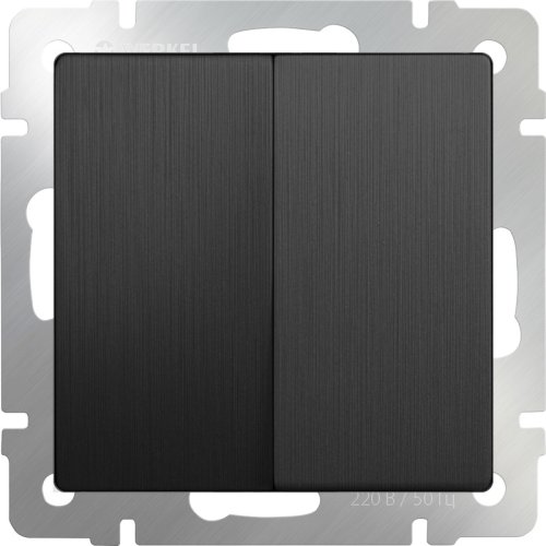 Переключатель без рамки Werkel 2-кл. проходной графит рифленый фото фото 2 Переключатель без рамки Werkel 2-кл. проходной графит рифленый картинка фото 2