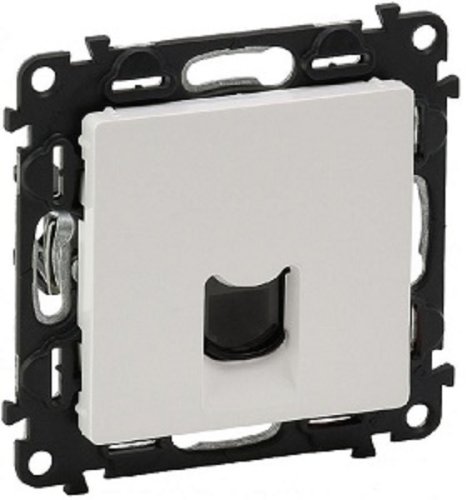 Розетка телефонная без рамки Legrand Valena Life 1-м. RJ11 белый картинка фото 2