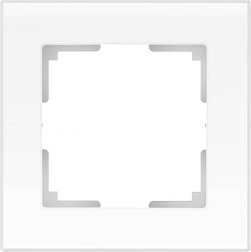 Рамка универсальная Werkel Favorit 1-м. стекло белый матовый фото фото 2 Рамка универсальная Werkel Favorit 1-м. стекло белый матовый картинка фото 2