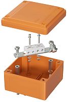 Коробка огнестойкая DKC Vulcan 100x100x50мм 4x4мм без сальников IP56 оранжевый