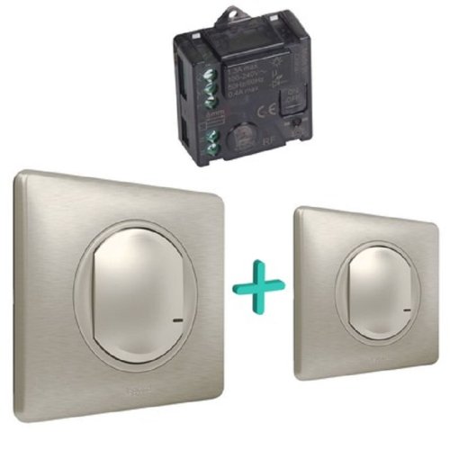 Комплект умного дома управления освещением c 2 мест Valena Celiane Netatmo титан