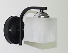 Бра однорожковое Мелодия Света Е27 Черный/хром картинка 