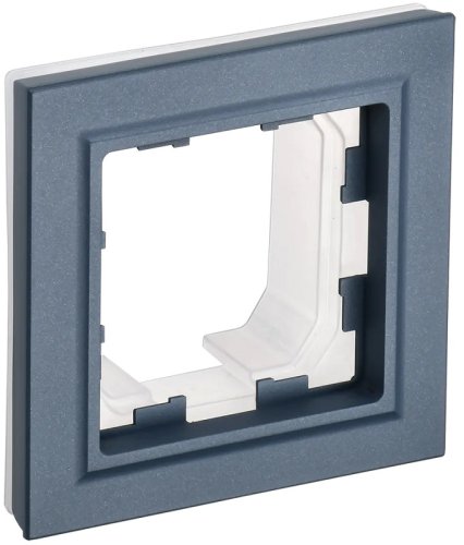 Рамка универсальная IEK Brite РУ-1-БрМ-44 1-м. IP44 маренго картинка