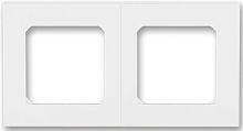 Рамка универсальная ABB EPJ Levit 2-м. белый/белый картинка