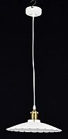 Светильник подвесной (Люстра) Мелодия Света 220В E27 Белый/золото картинка 