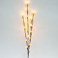 Гирлянда светодиодная Feron "Ветка сакуры" LD207B 220B x24LED Зеленый/80см картинка 