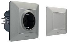 Комплект умного дома управления электроприборами Valena Life Netatmo алюминий