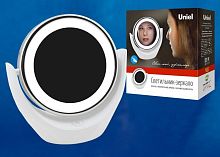 Светильник-зеркало Uniel LED TLD-592 на батарейках 3АА 13Лм 6000К Диммер/Белый фото Светильник-зеркало Uniel LED TLD-592 на батарейках 3АА 13Лм 6000К Диммер/Белый картинка