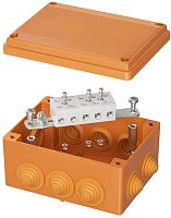 Коробка огнестойкая DKC Vulcan 150x110x70мм 5x16мм IP55 оранжевый