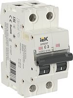 Выключатель автоматический IEK ARMAT M10N 2п 3А C 10кА картинка