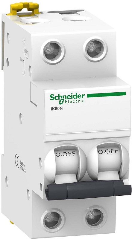 Выключатель автоматический Schneider Electric Acti9 iK60N 2п 6А C 6кА