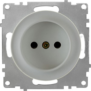 Розетка без заземления без рамки OneKeyElectro Florence 1-м. серый фото фото 2 Розетка без заземления без рамки OneKeyElectro Florence 1-м. серый картинка фото 2
