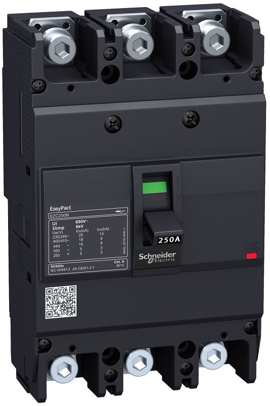 Выключатель автоматический в литом корпусе Schneider Electric EasyPact EZC250F 3п 125А 18кА