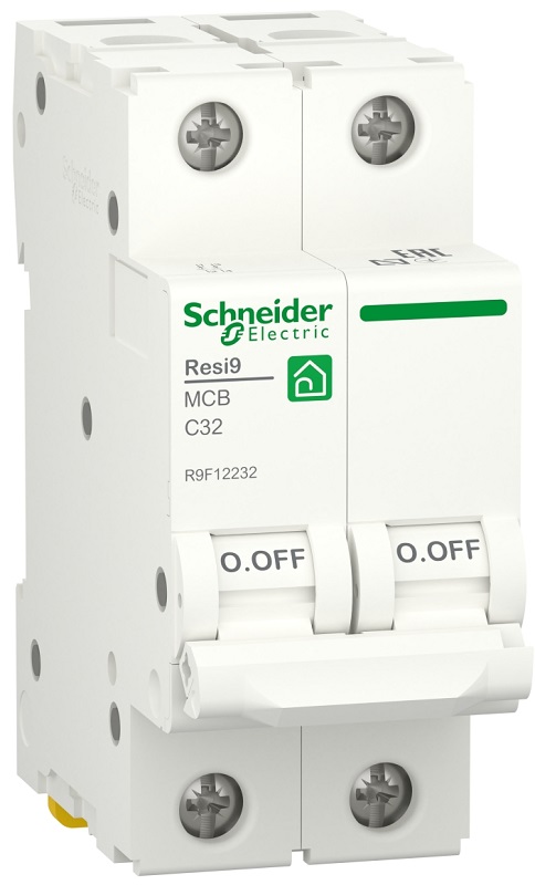 Выключатель автоматический Schneider Electric Resi9 2п 32A C 6кА 