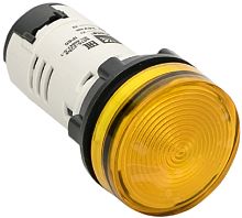 Сигнальная лампа светодиодная EKF PROxima AD16-22HS 22мм 24В IP65 желтый картинка