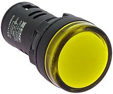 Сигнальная лампа светодиодная EKF PROxima AD16-16HS 16мм 220В желтый картинка