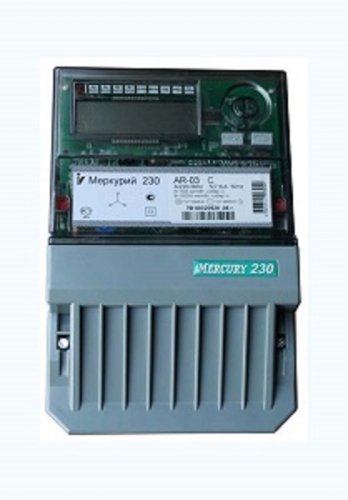 Счетчик электроэнергии 3Ф однотарифный Меркурий 230 AR-00 R 5-7,5А, 57,7-100В ЖК фото фото 2 Счетчик электроэнергии 3Ф однотарифный Меркурий 230 AR-00 R 5-7,5А, 57,7-100В ЖК картинка фото 2