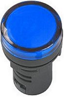 Сигнальная лампа светодиодная IEK AD22DS 22мм 220В синий картинка