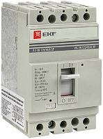 Выключатель автоматический в литом корпусе EKF PROxima ВА-99 3п 16А 25кА картинка