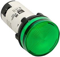 Сигнальная лампа светодиодная EKF PROxima AD16-22HS 22мм 24В IP65 зеленый картинка