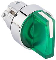 Головка переключателя с подсветкой EKF PROxima XB4 3 пол. без фиксации зеленый картинка