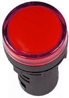 Сигнальная лампа светодиодная IEK AD16DS 16мм 110В красный картинка