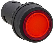 Кнопка без фиксации с подсветкой EKF PROxima SW2C-10D 1НО 22мм 24В IP54 красный картинка
