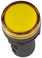 Сигнальная лампа светодиодная IEK AD16DS 16мм 12В желтый картинка