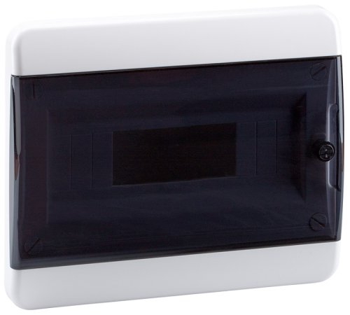 Бокс пластиковый Кэаз OptiBox ЩРВ-П-12 P-BVK-2-12-IP41 (240х290х102мм) IP40 прозрачная дверца картинка 