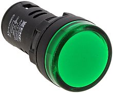 Сигнальная лампа светодиодная EKF PROxima AD16-16HS 16мм 220В зеленый картинка