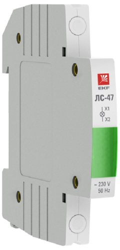 Лампа сигнальная светодиодная на DIN-рейку EKF PROxima ЛС-47 зеленый картинка