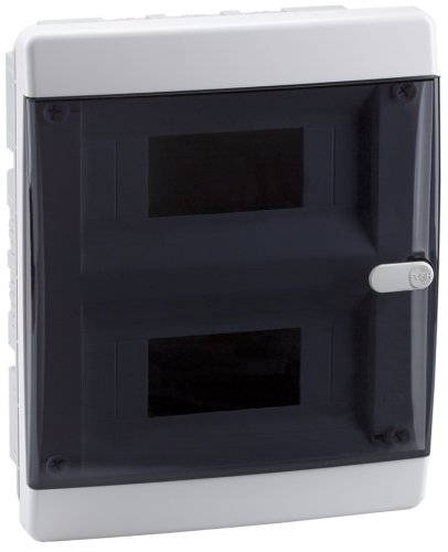 Бокс пластиковый Кэаз OptiBox ЩРВ-П-18 P-CVK-1-18-IP41 (290х236х102мм) IP40 прозрачная дверца картинка 
