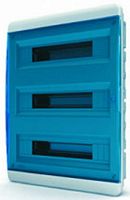 Бокс пластиковый Tekfor ЩРВ-П-54 BVS 40-54-1 (535х398х102мм) IP41 синяя дверца картинка 