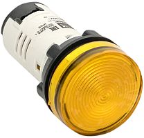 Сигнальная лампа светодиодная EKF PROxima AD16-22HS 22мм 220В IP65 желтый картинка