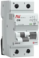 Автомат дифференциального тока АВДТ EKF Averes DVA-6 2п 16А 30мА 6кА C тип A картинка