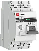 Автомат дифференциального тока АВДТ EKF PROxima АД-32 2п 16А 30мА 4,5кА C тип AC картинка