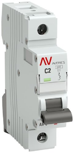Выключатель автоматический EKF Averes AV-6 1п 2А C 6кА картинка