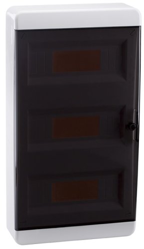 Бокс пластиковый Кэаз OptiBox ЩРН-П-36 P-BNK-2-36-IP41 (535х290х102мм) IP40 прозрачная дверца картинка 