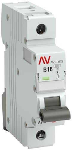 Выключатель автоматический EKF Averes AV-6 1п 16А B 6кА картинка