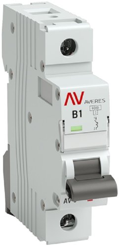 Выключатель автоматический EKF Averes AV-6 1п 1А B 6кА картинка