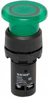 Кнопка-грибок без фиксации с подсветкой EKF PROxima SW2C-MD 1НО 22мм 220В IP54 зеленый картинка