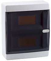 Бокс пластиковый Кэаз OptiBox ЩРН-П-18 P-CNK-1-18-IP41 (290х236х102мм) IP40 прозрачная дверца картинка 