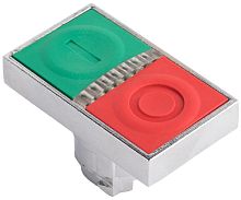 Головка кнопки с подсветкой EKF PROxima XB4 "О" и "I" без фиксации зеленый/красный картинка