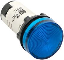 Сигнальная лампа светодиодная EKF PROxima AD16-22HS 22мм 220В IP65 синий картинка