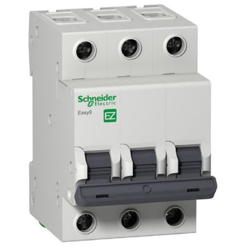 Выключатель автоматический Schneider Electric Easy9 3п 63А C 4.5кА  фото фото 2 Выключатель автоматический Schneider Electric Easy9 3п 63А C 4.5кА  картинка фото 2
